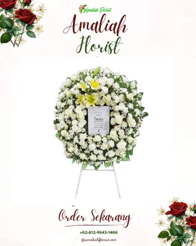 Krans Bunga Duka Cita di Kendawa